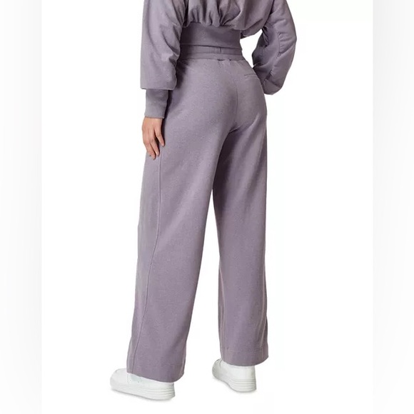 Serene Luxe Fleece Wide Leg Pants - Picture 3 of 10